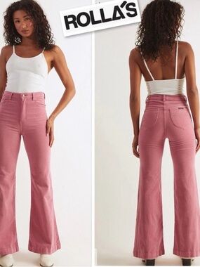 Free People Rolla's East Coast
Cord Flare Pants (Magnolia Pink)